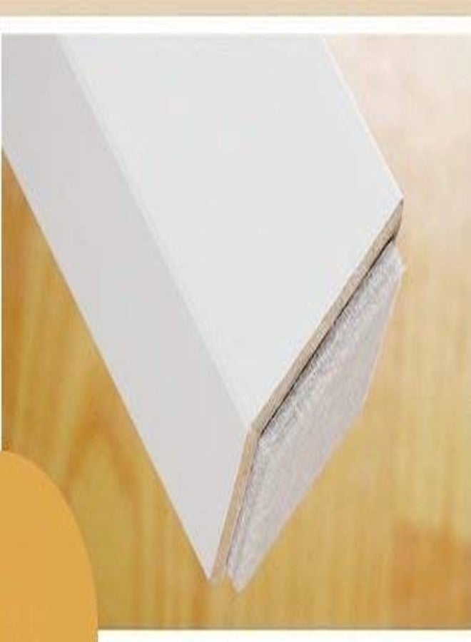 HYDERON Self-Adhesive Square Felt Pads - Non-Skid Floor Protectors and Noise Insulation Bumpers for Furniture, Sofas, and Chairs (Color Beige) - Image 3